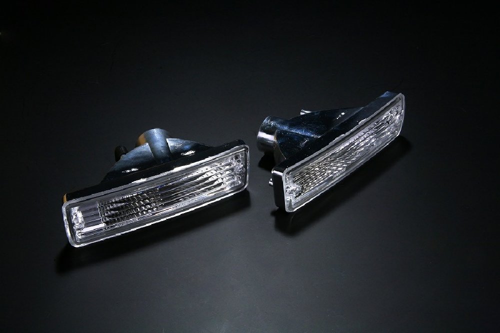 D-MAX Corner Lamps Crystal Clear Nissan Silvia S13 miniatura 2