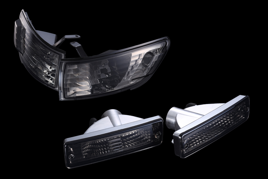 D-MAX Corner Lamps Crystal Clear Nissan Silvia S13 miniatura 5