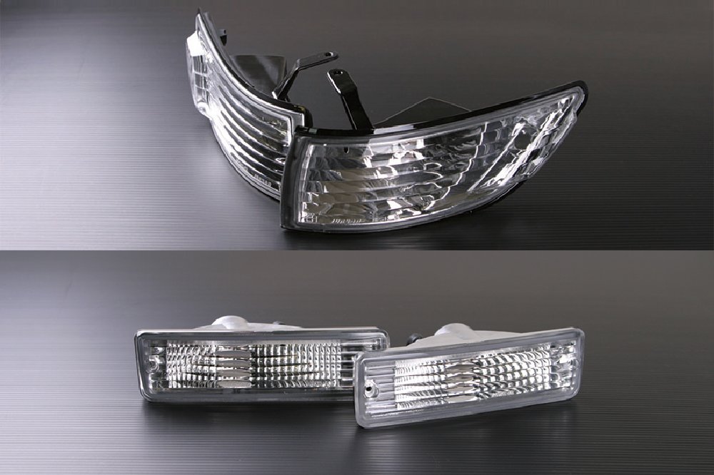 D-MAX Intermitentes Delanteros Crystal Clear Nissan Silvia S13 miniatura 3