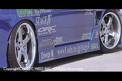 Bodykit C-West DRFT para Nissan Silvia S14 Kouki miniatura 3