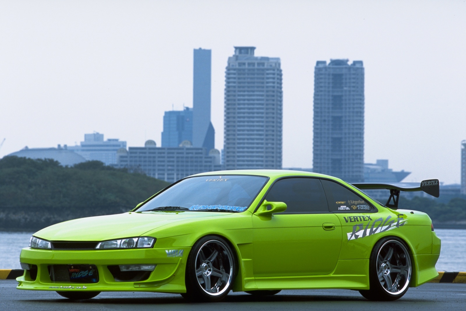 Bodykit Vertex Ridge para Nissan Silvia S14 Kouki miniatura 1