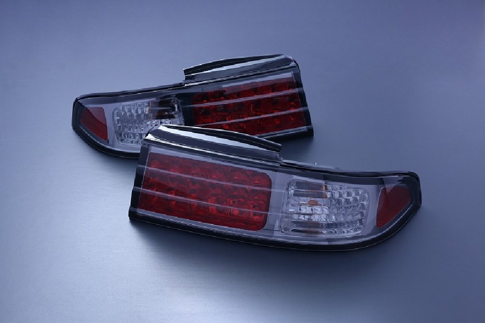 D-MAX Pilotos Traseros LED 3 Piezas Smoke Nissan Silvia S14 miniatura 2