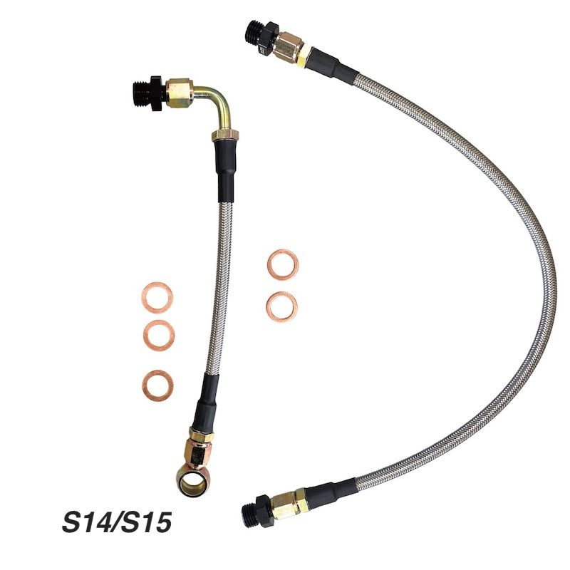 S13 S14 S15 Silvia Water Line Full Set for SR20DET Turbo para Nissan Silvia S14 miniatura 2