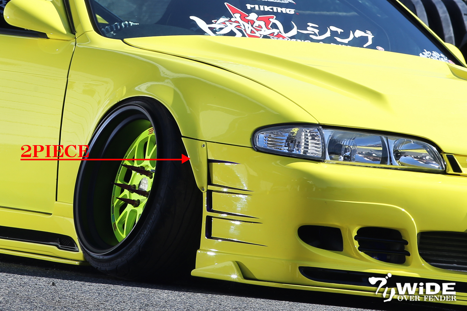 326POWER BuriWIDE S14 Zenki F45/R55 miniatura 2