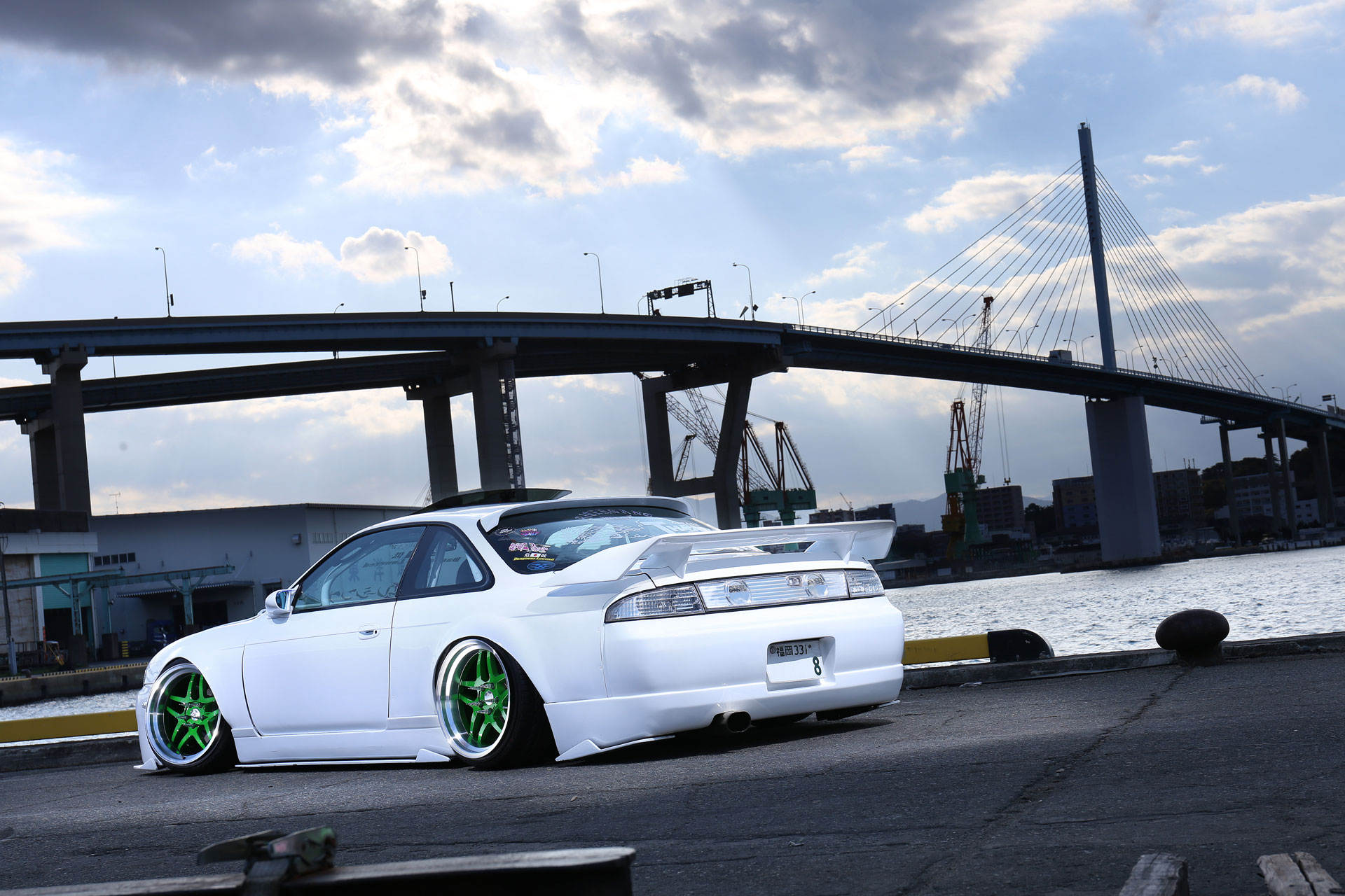 326POWER LS3.26 Body Kit Nissan Silvia S14 miniatura 2