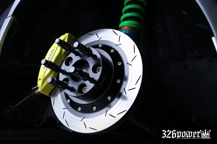 326POWER Black Rotor Kit 330 mm S13/S14/S15/180SX