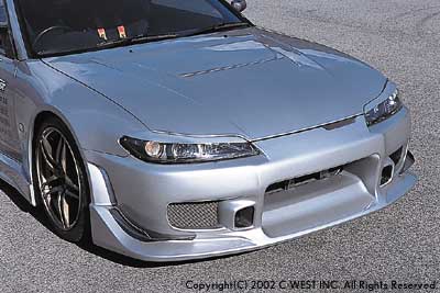 Bodykit C-West GT-Type para Nissan Silvia S15 miniatura 1