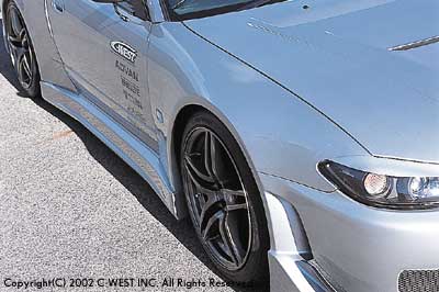 Bodykit C-West GT-Type para Nissan Silvia S15 miniatura 3