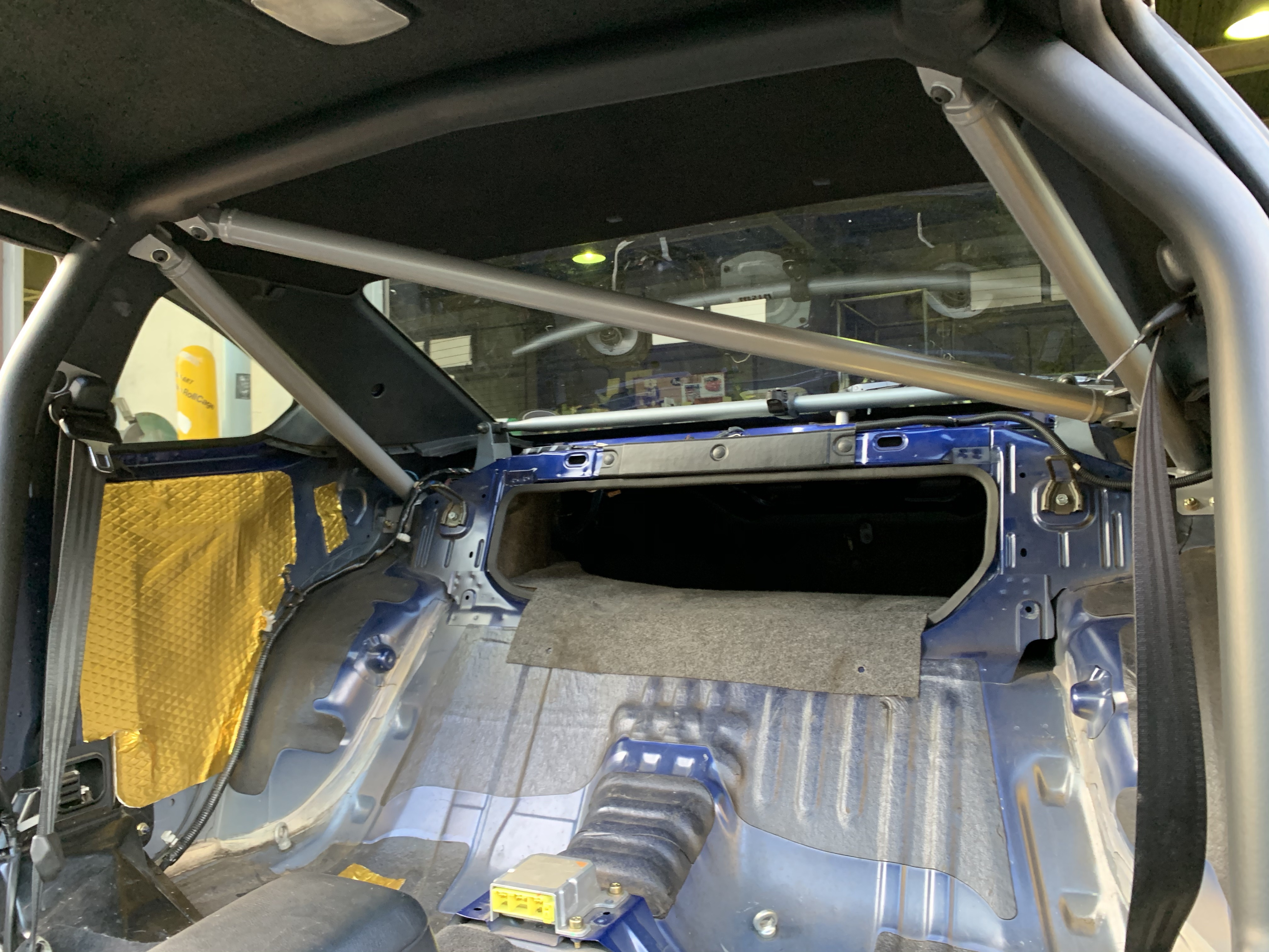 Jaula antivuelco Saito Rollcage - Strut Mount - Dash Through para Silvia S15 miniatura 7
