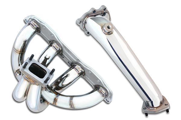 Colector superior y outlet GP Sports EXAS para Nissan Silvia S15
