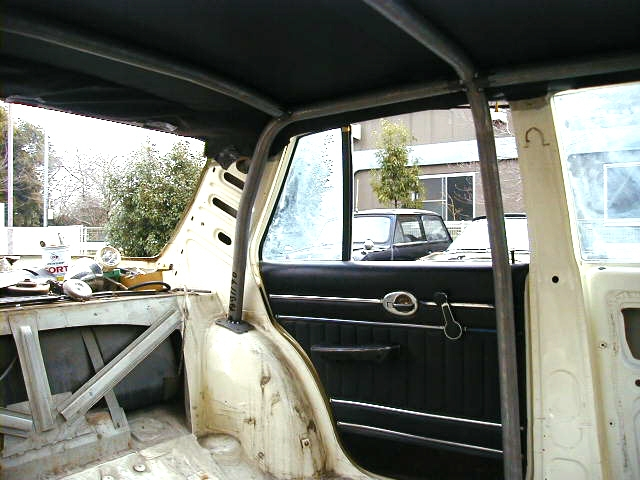Jaula antivuelco Saito Rollcage - 4 puertas Zenki para Skyline GC10 miniatura 5