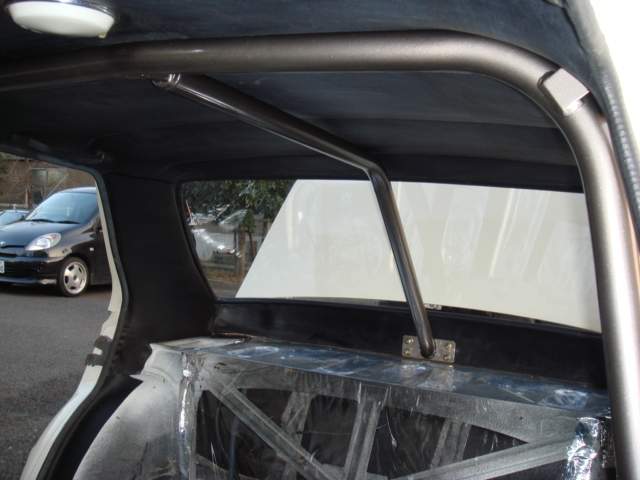 Jaula antivuelco Saito Rollcage - 4 puertas Zenki para Skyline GC10 miniatura 6