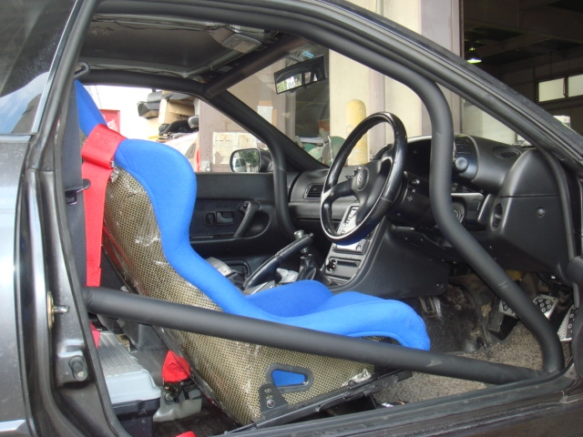 Jaula antivuelco Saito Rollcage - 2 puertas para Skyline R32 miniatura 1