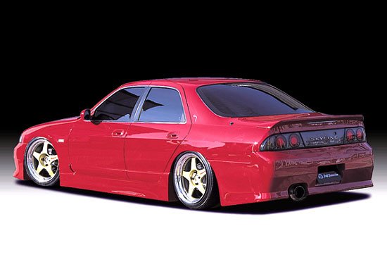 Aero Final Konnexion FIRST CONTACT para Nissan Skyline R33 de 4 puertas miniatura 2