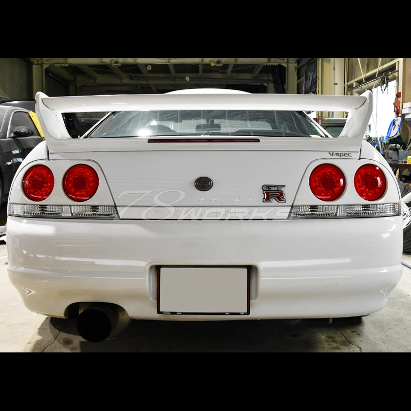 Pilotos traseros 78Works Fiber Ring LED Tail Lamp V2 para Nissan Skyline R33 miniatura 4