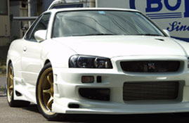 Aero BOMEX para Nissan Skyline GT-R BNR34 miniatura 2
