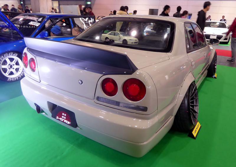 Alerón vertical URAS para R34 Skyline 4Dr miniatura 5