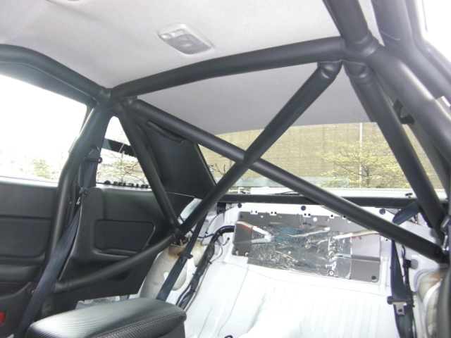Jaula antivuelco Saito Rollcage - 2 puertas - Dash Through para Skyline R34 miniatura 5