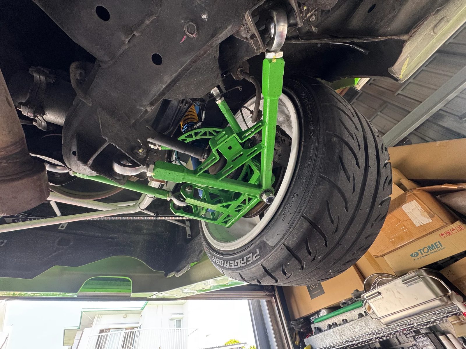 Kit trasero BOOSTAR Reverse Knuckle PRO para Nissan Skyline R34 miniatura 4