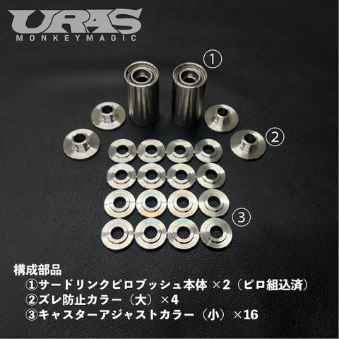 URAS Casquillo uniball del tercer brazo miniatura 1