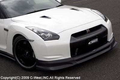Bodykit C-West para Nissan GT-R R35 Zenki miniatura 1