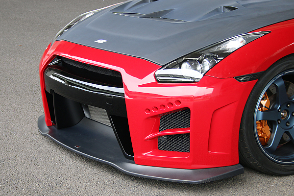ChargeSpeed Aero Bumper 2007-2016 para GT-R R35 miniatura 5