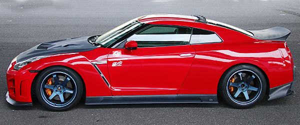 ChargeSpeed Aero Bumper 2007-2016 para GT-R R35 miniatura 10