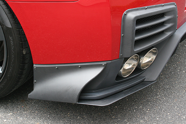 ChargeSpeed Aero Bumper 2007-2016 para GT-R R35 miniatura 18