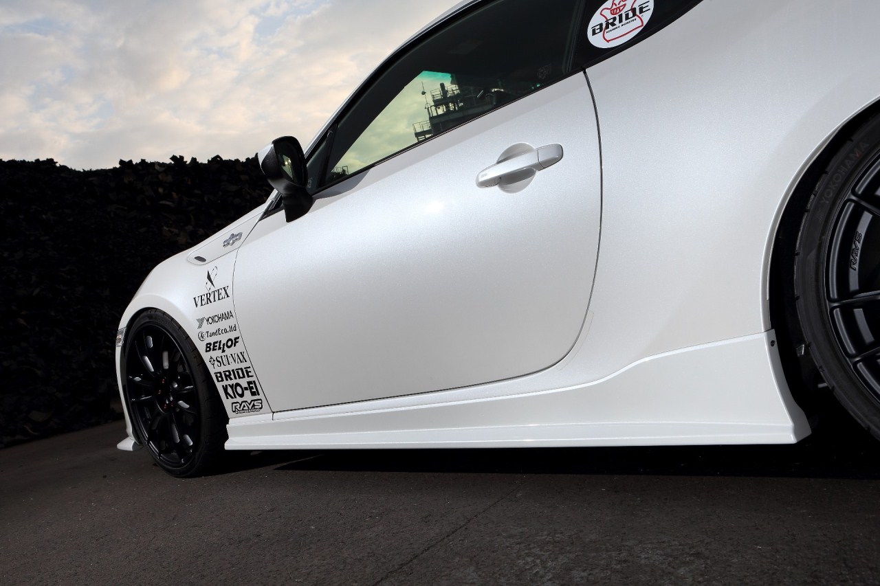 Lip Kit Vertex para Toyota 86 ZN6 / Subaru BRZ ZC6 Zenki miniatura 5