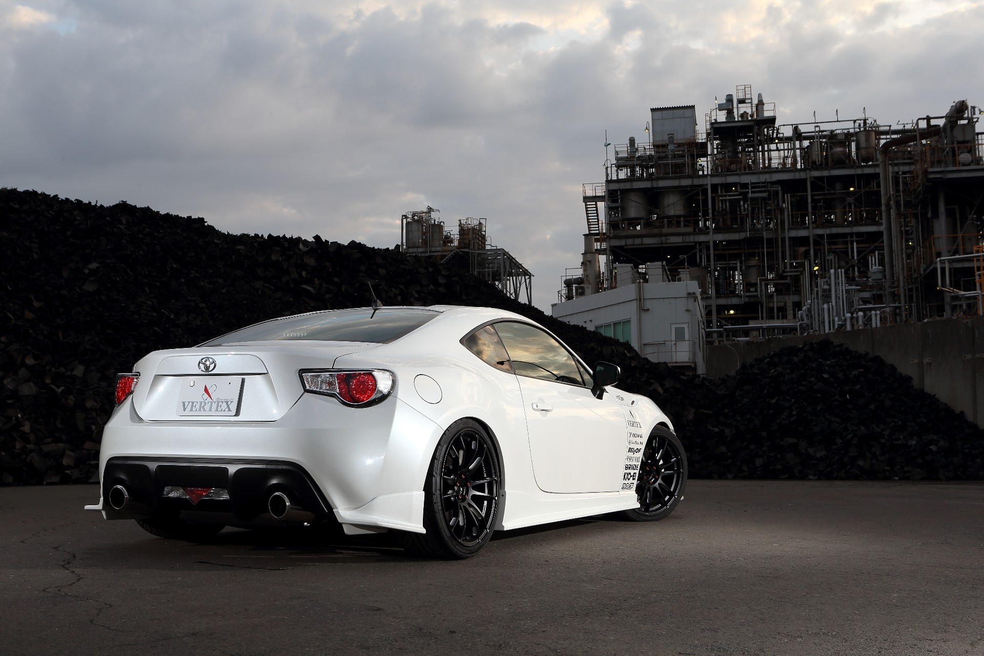 Lip Kit Vertex para Toyota 86 ZN6 / Subaru BRZ ZC6 Zenki miniatura 6