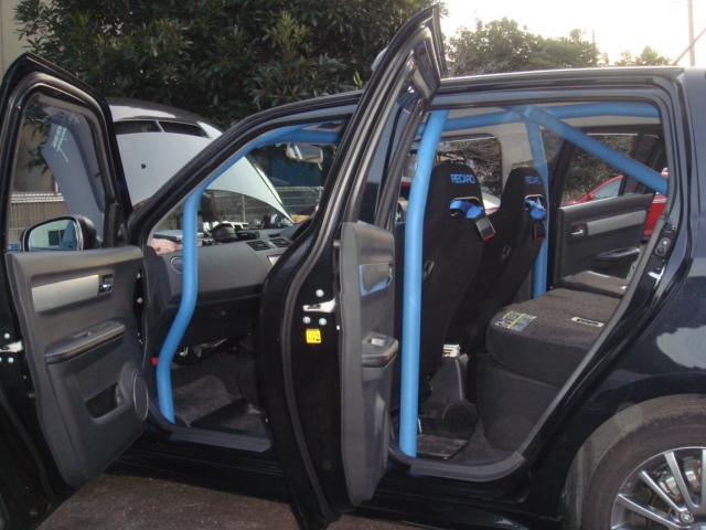 Jaula antivuelco Saito Rollcage - Trunk Through para Swift Sport ZC31S miniatura 5
