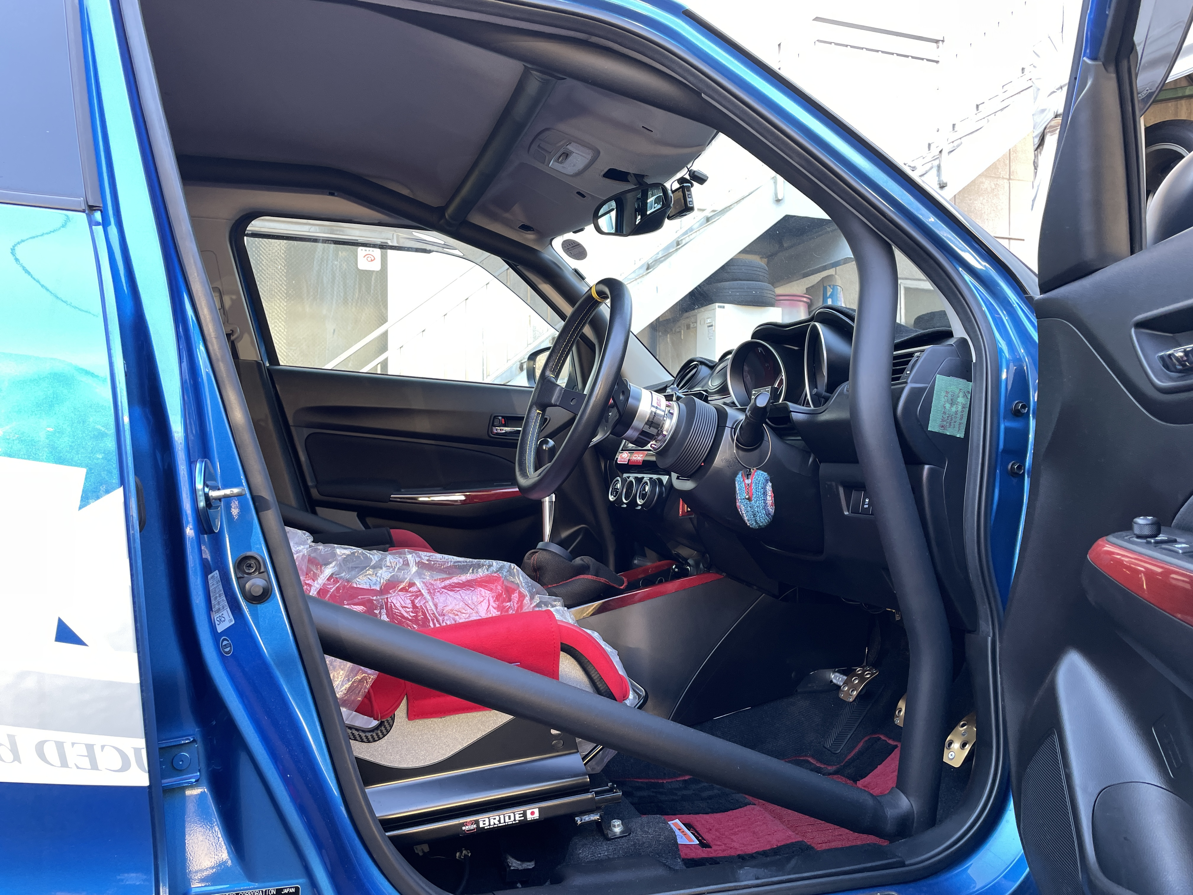 Jaula antivuelco Saito Rollcage - Trunk Through para Swift Sport ZC33S