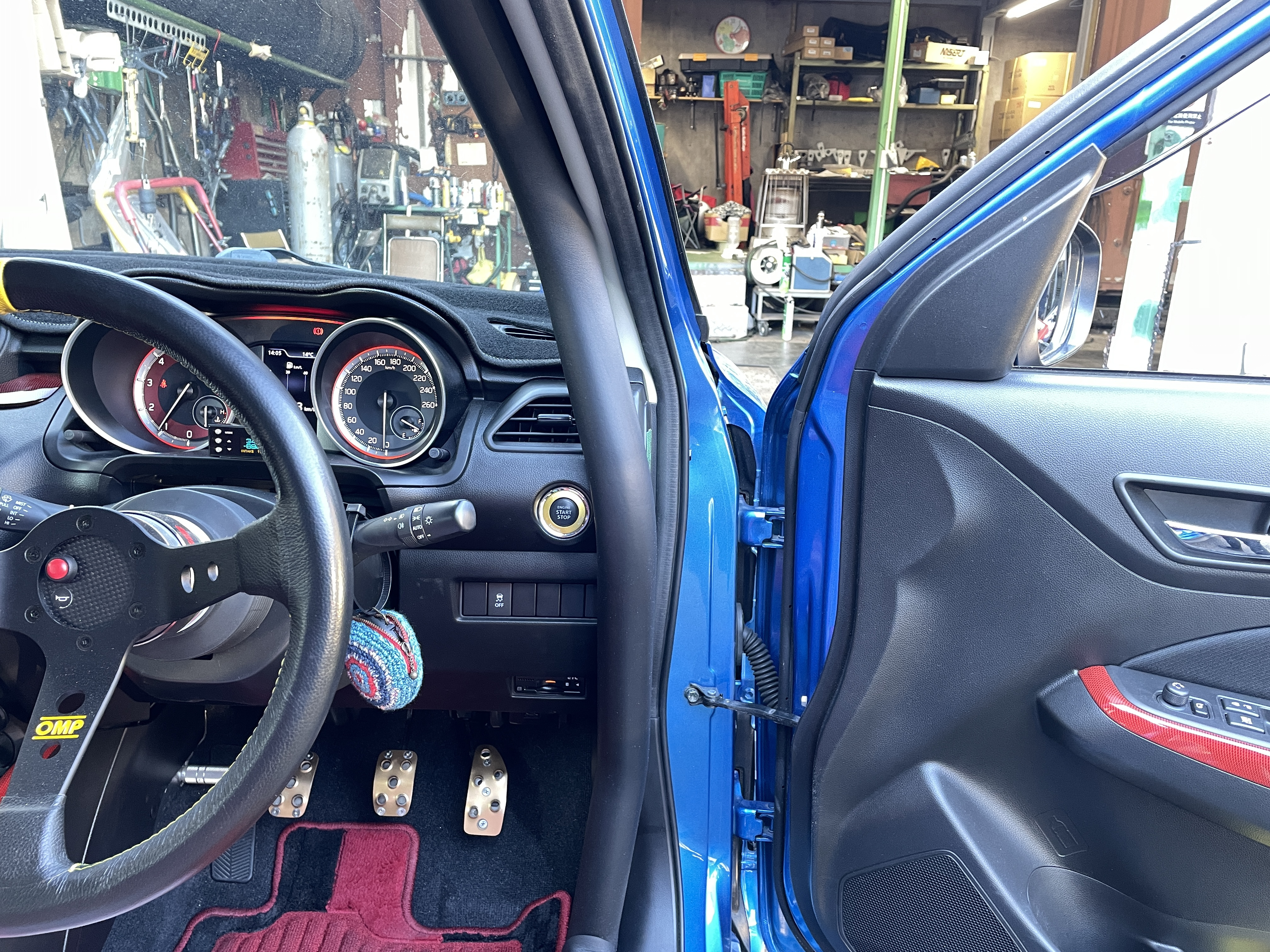 Jaula antivuelco Saito Rollcage - Trunk Through para Swift Sport ZC33S miniatura 2