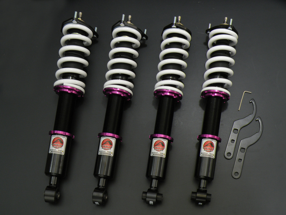 Kit de suspensión roscada Final Konnexion Stealth Black Twin para Suzuki Swift Sport ZC33S
