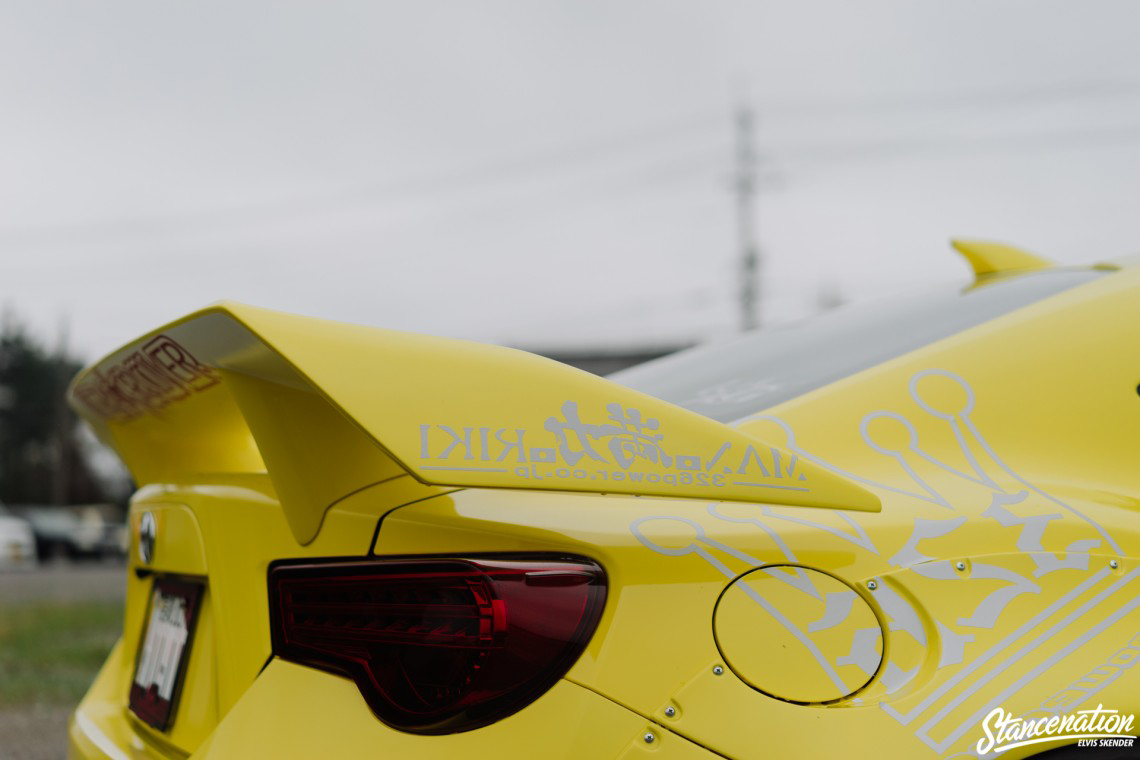 326POWER Manriki Wing Toyota 86 ZN6 / Subaru BRZ ZC6 miniatura 1
