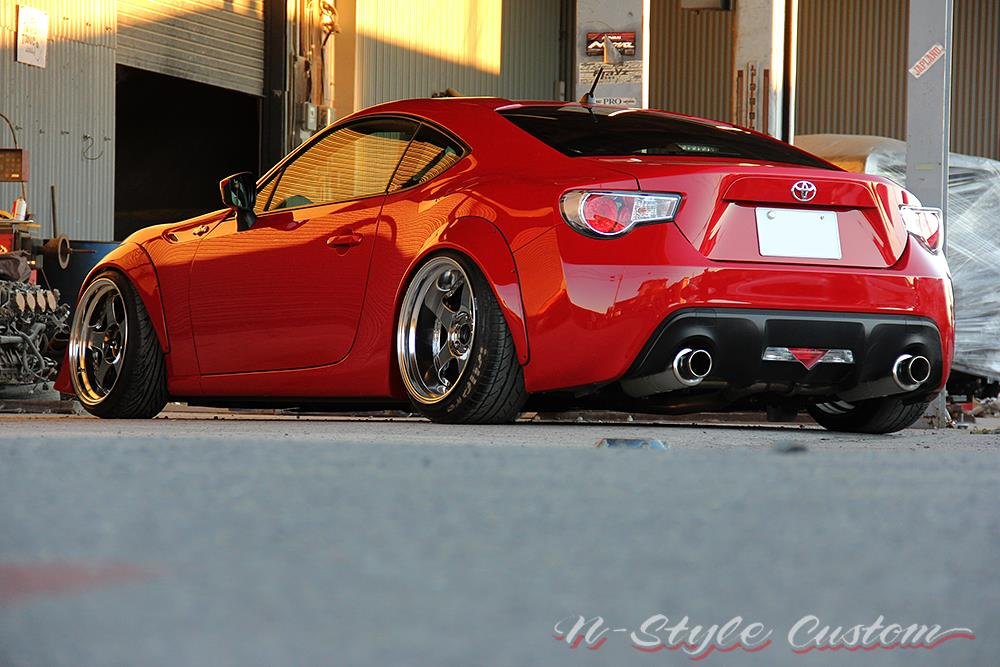 Kit de aletines N-Style para Toyota GT86 ZN6 miniatura 2
