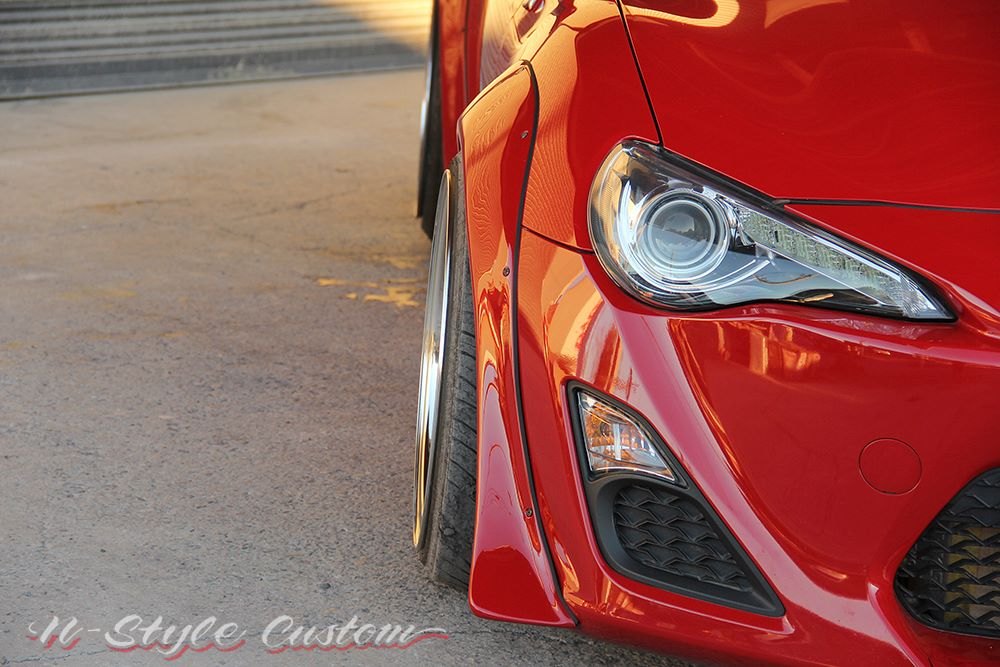 Kit de aletines N-Style para Toyota GT86 ZN6 miniatura 3