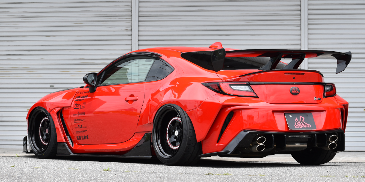 Bodykit Msports para GR86 / BRZ ZN8 / ZD8 Wide Body miniatura 9