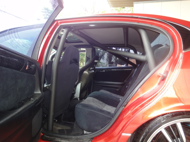 Jaula antivuelco Saito Rollcage - Sunroof para Aristo JZS161 miniatura 4