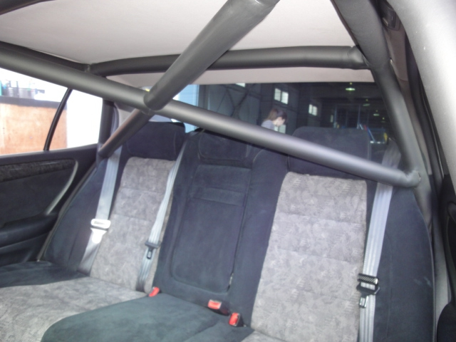 Jaula antivuelco Saito Rollcage - Sunroof para Aristo JZS161 miniatura 6