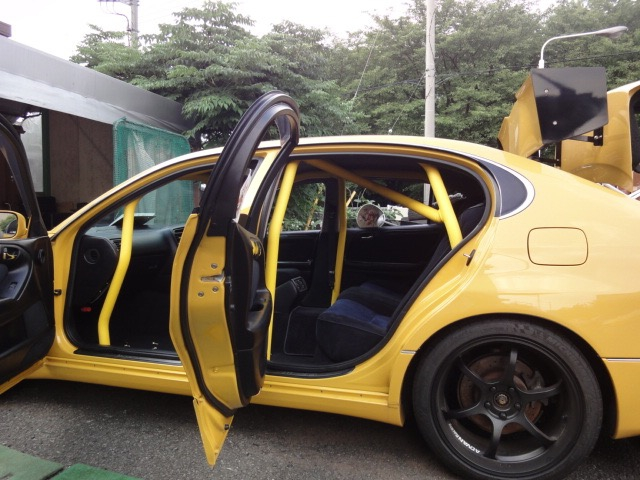 Jaula antivuelco Saito Rollcage para Aristo JZS161 miniatura 3