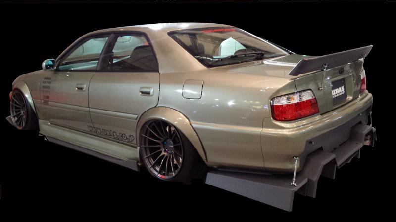 Bodykit URAS TYPE-GT para JZX100 Chaser miniatura 2