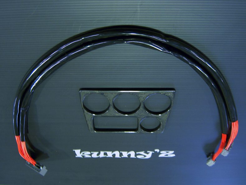 Kit de instalación de relojes Kunny'z para Toyota Chaser JZX100 miniatura 2