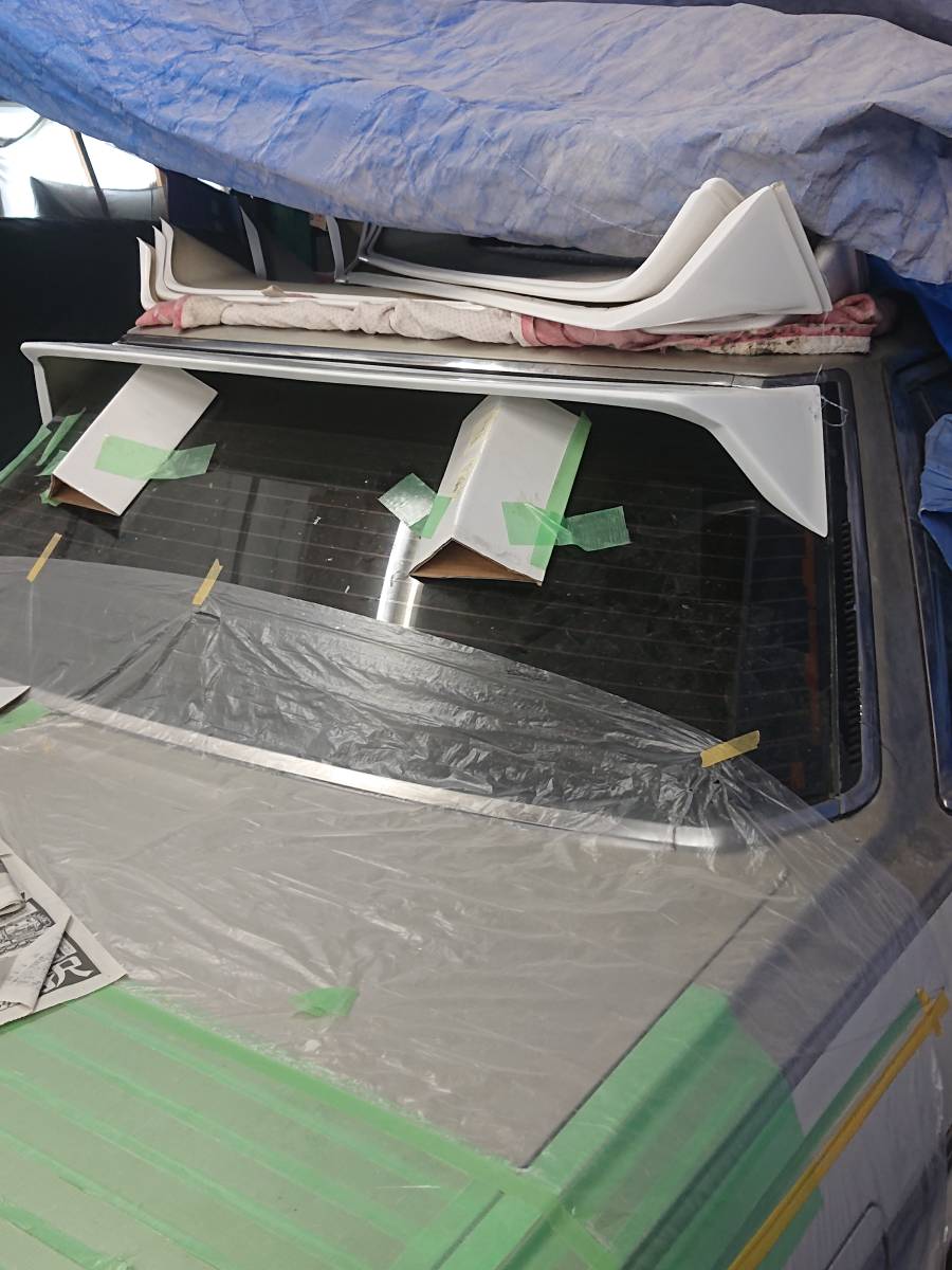 Visera Trasera Tipo B para Toyota X70 miniatura 2