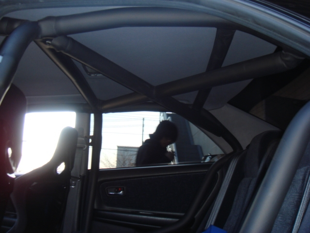 Jaula antivuelco Saito Rollcage - Sunroof para Cresta JZX100 miniatura 3