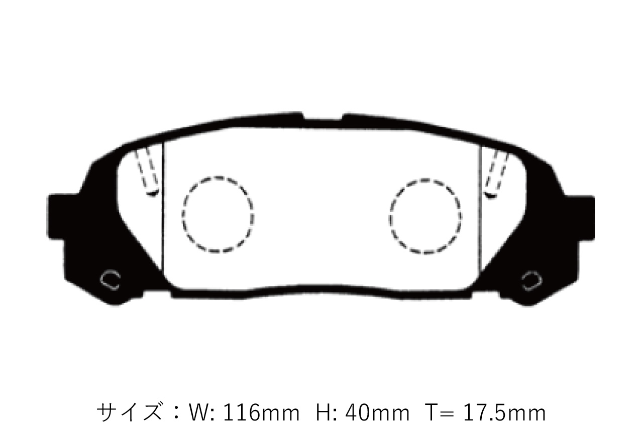 D-MAX Project Mu SUPER STREET Pastillas Traseras JZX90/JZX100/JZX110 miniatura 6