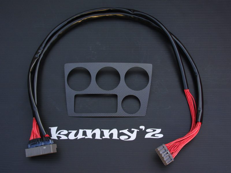 Kit de instalación de relojes Kunny'z para Toyota Cresta JZX100 miniatura 4