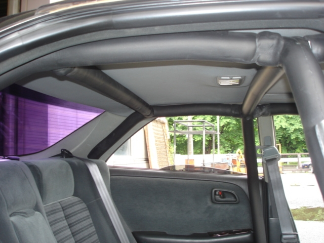 Jaula antivuelco Saito Rollcage - Sunroof para Cresta JZX90 miniatura 4