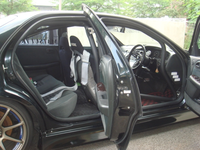 Jaula antivuelco Saito Rollcage - Sunroof para Cresta JZX90 miniatura 5