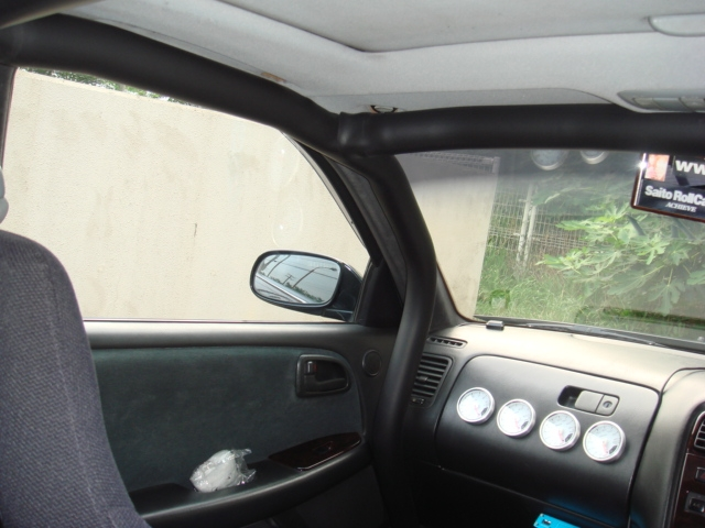 Jaula antivuelco Saito Rollcage - Sunroof para Cresta JZX90 miniatura 12
